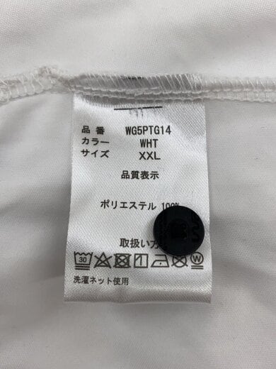 商品画像：WG5PTG14 ゴルフウェア/ポロシャツ/3L/WHT/WG5PTG14// 5