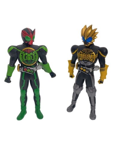 商品画像：仮面ライダーOOO　BIGソフビ　まとめ 1