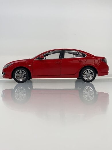 商品画像：ミニカー/マツダ MAZDA6 左ハンドル RED/MAZDA6 睿翼/Ruiyi/カラーモデル/アテンザ 3