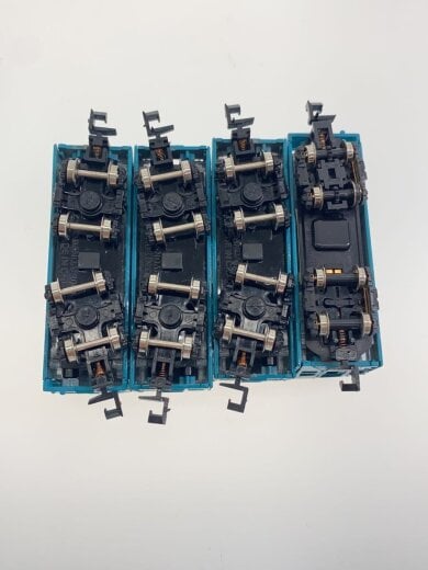 商品画像：Bトレ/103系 スカイブルー 初期型/JUNK/動力あり/状態難/Bトレイン 7