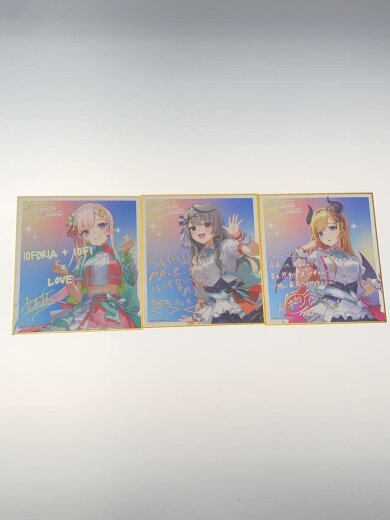 商品画像：hololive 5th fes/メッセージ色紙/まとめ売り 2