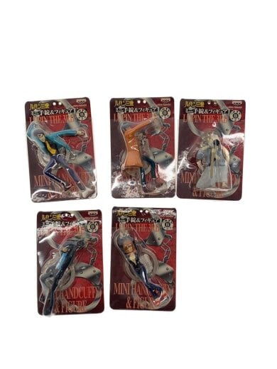 商品画像：キーホルダー/ミニ手錠＆フィギュア/ルパン三世/全5種セット 1