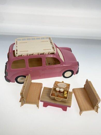 商品画像：シルバニアファミリー/いっぱい乗れるよ!ピクニックワゴン 6