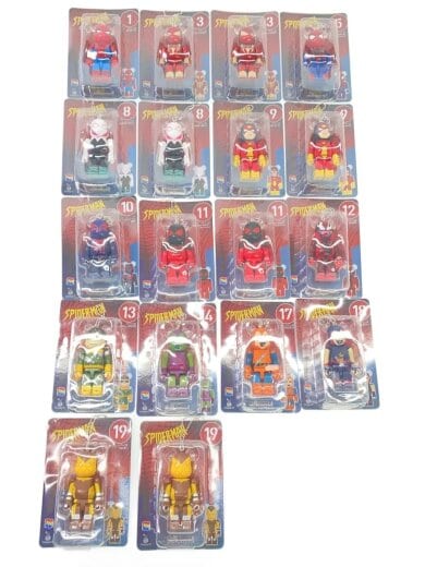 商品画像：Happyくじ/フィギュア/ベアブリック賞 バラまとめ 1