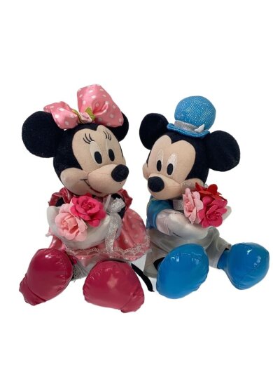 商品画像：ホビーその他/ミッキー&ミニー/祝電ぬいぐるみ 1