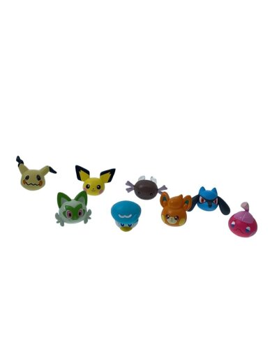 商品画像：ポケモン フェイスリングマスコット Part4 全種 +ポケモン3体 1