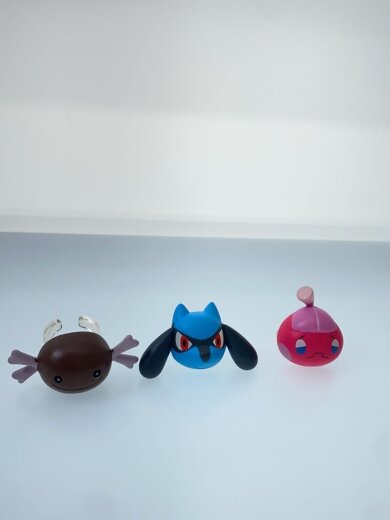 商品画像：ポケモン フェイスリングマスコット Part4 全種 +ポケモン3体 6