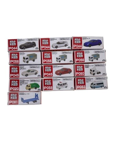 商品画像：ミニカー/ポケットトミカ/14点まとめ// 1