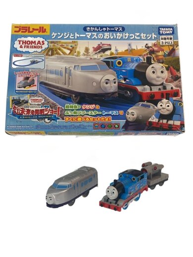 商品画像：プラレール/ケンジとトーマスの追いかけっこセット/箱有追いかけっ// 1