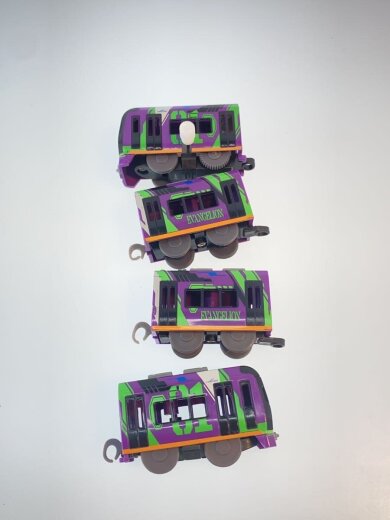 商品画像：カプセルプラレール/名鉄ミュースカイ エヴァンゲリオン 4