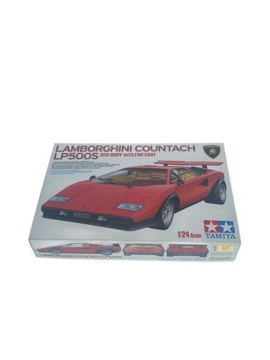 商品画像：1:24/ランボルギーニ カウンタック LP500S(クリヤーコートレッド) 特企/25419// 1