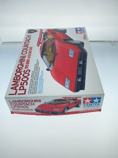 商品画像：1:24/ランボルギーニ カウンタック LP500S(クリヤーコートレッド) 特企/25419// 4