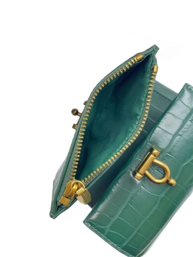 商品画像：3つ折り財布/--/GRN/レディース 5