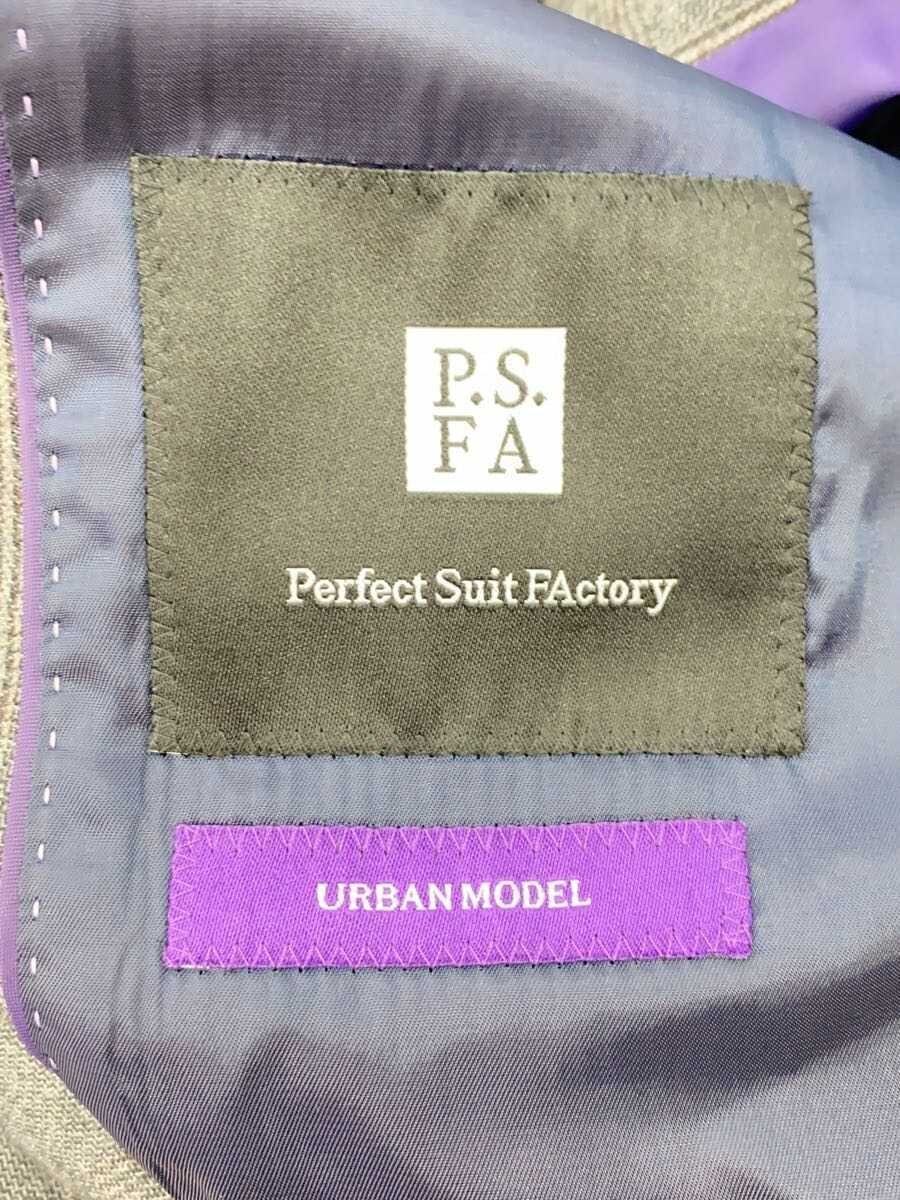 Perfect Suit FActory(P.S.FA) / 3ピース/Tollegno 1900/セットアップ/Y6/ウール/GRY/グレンCK/PU034935I-15