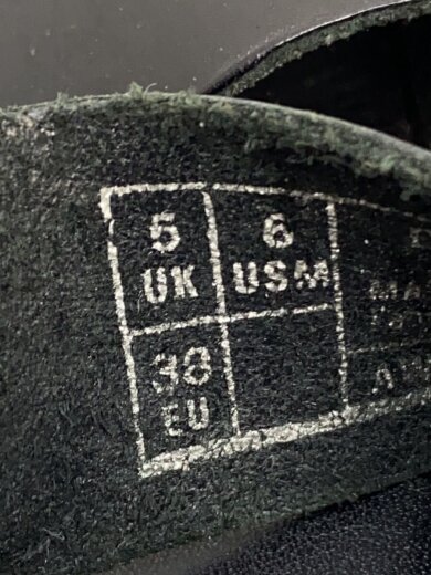 商品画像：サンダル/UK5/BLK/レザー/GRYPHON 5