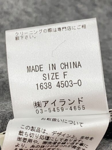 商品画像：ポンチョ/--/カシミア/GRY/1638 4503-0 4