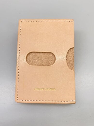 商品画像：minimal wallet/財布/レザー/BEG/無地/メンズ 2