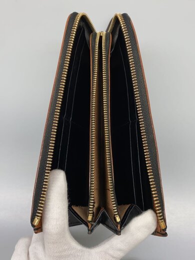 商品画像：長財布/レザー/BLK/メンズ 4