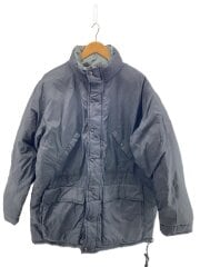 ダウンジャケット/L/ポリエステル/BLK/無地