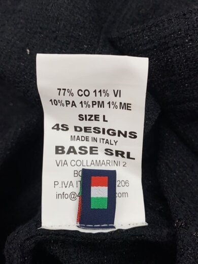 商品画像：4SDESIGNS/ジャケット/L/--/BLK/無地 4