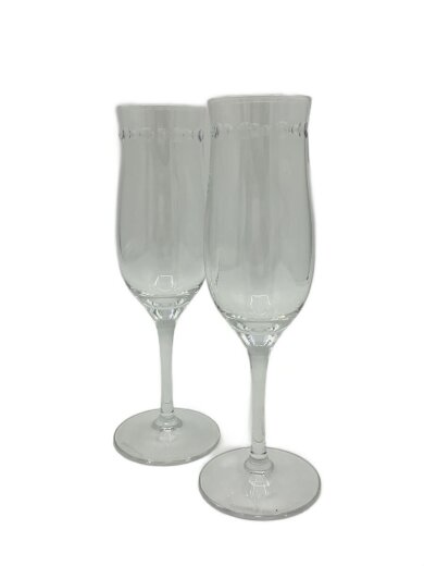 商品画像：グラス/2点セット/CLR/スウィング シャンパン// 1