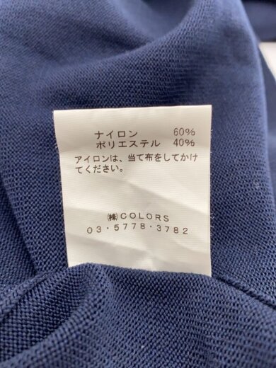 商品画像：ポロシャツ/4/ナイロン/NVY/AL22S-KN02/穴有// 5