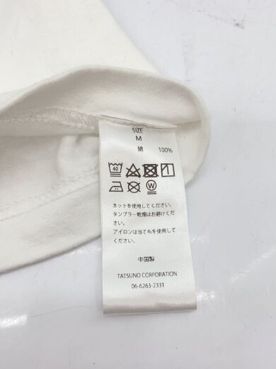 商品画像：Tシャツ/M/コットン/WHT/プリント/06-6263-2331 4