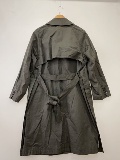 商品画像：ステンカラーコート/1/コットン/グレー/無地/11232161206// 2