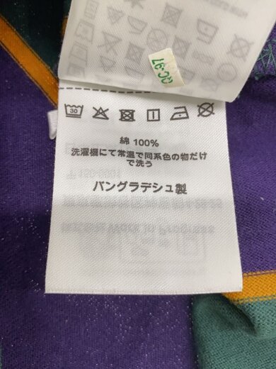 商品画像：L/S RUBEN T-SHIRT/長袖Tシャツ/M/コットン/GRN/ストライプ// 4
