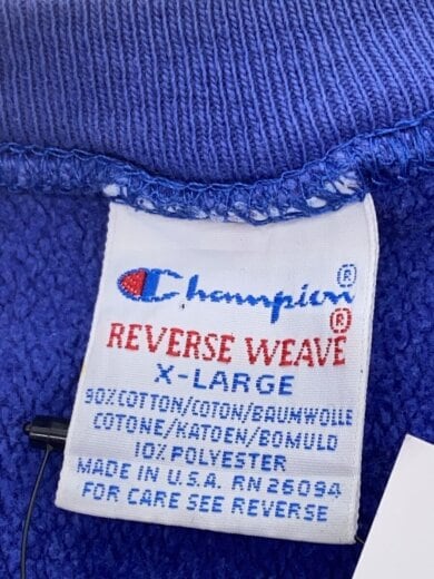 商品画像：スウェット/XL/コットン/BLU 3