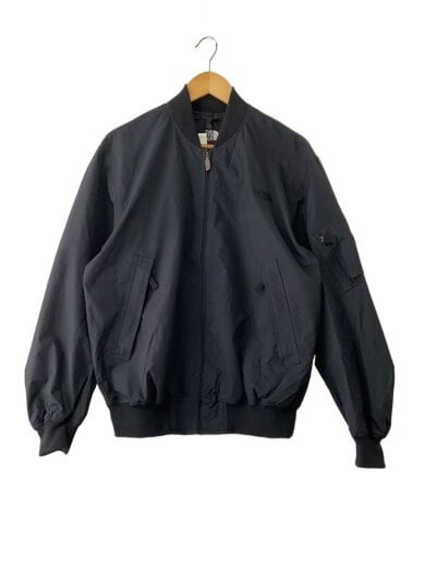 商品画像：WP BOMBER JACKET_ウォータープルーフボンバージャケット/M/ナイロン/BLK/無地 1