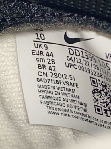 商品画像：DUNK HI RETRO_ダンク ハイ レトロ/US10/BLK/レザー 5