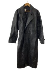 GENUINE LEATHER/コート/M/レザー/BLK