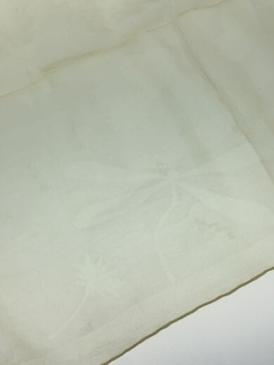 商品画像：ストール/シルク/YLW/無地/レディース 3