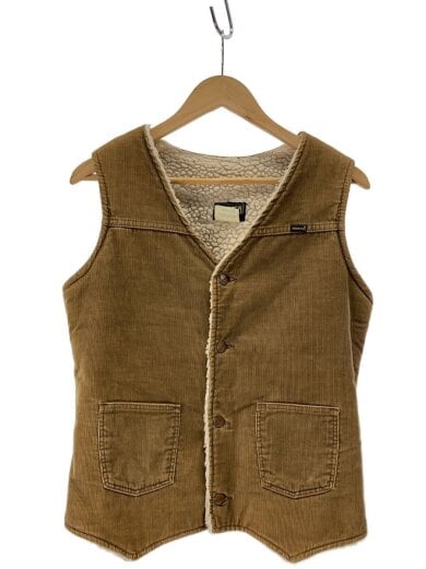 商品画像：ベスト/XL/コットン/CML/無地/コーデュロイ/中ボア/USA製 1