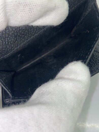 商品画像：3つ折り財布/レザー/BLK/レディース/459784 6