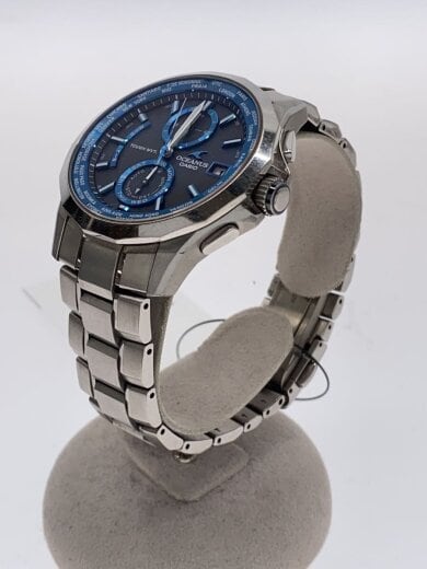 商品画像：ソーラー腕時計・OCEANUS/アナログ/チタン/BLU/SLV/チタン 2