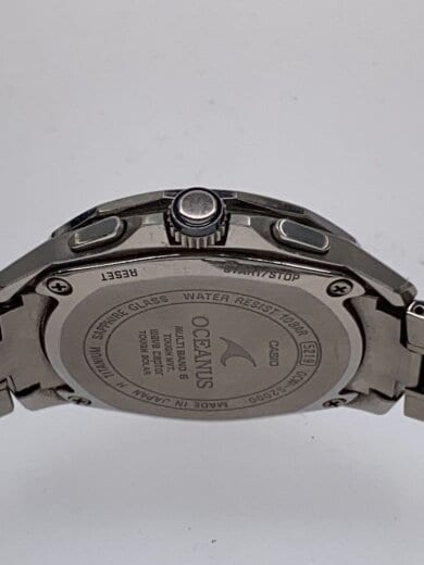 商品画像：ソーラー腕時計・OCEANUS/アナログ/チタン/BLU/SLV/チタン 3