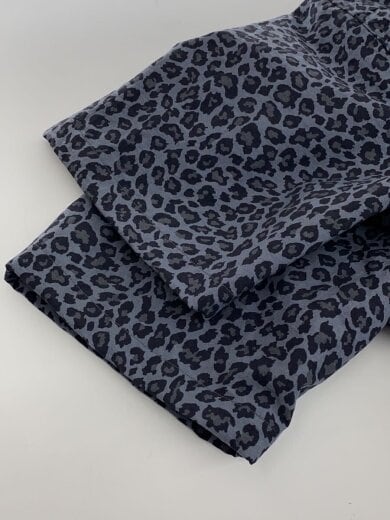 商品画像：半袖シャツ/S/ナイロン/BLU/レオパード/mr468 5