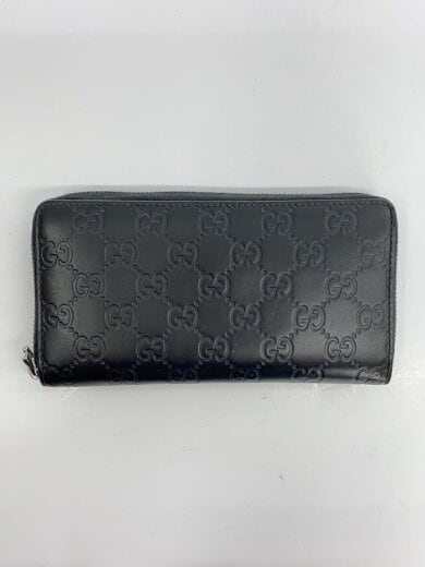 商品画像：長財布_アヴェル_グッチシマ/レザー/BLK/メンズ 2