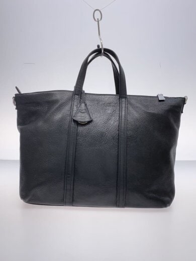 商品画像：トートバッグ/レザー/BLK/無地// 3