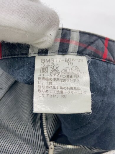 商品画像：カーゴパンツ/79/コットン/BLK/ストライプ/bms17-808-08// 4