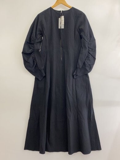 商品画像：長袖ワンピース/38/コットン/BLK/無地/23-040-900-8110-1-0// 2