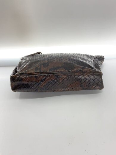 商品画像：セカンドバッグ/レザー/BRW 4