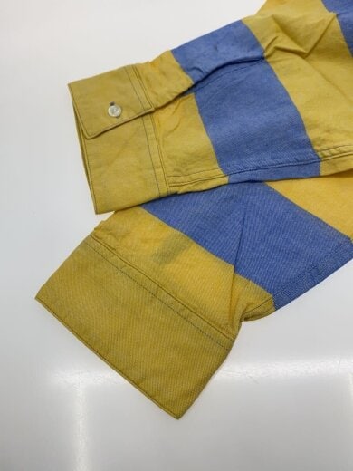商品画像：長袖シャツ/XL/コットン/BLU/ボーダー/38-11-1349-139-56-22 5