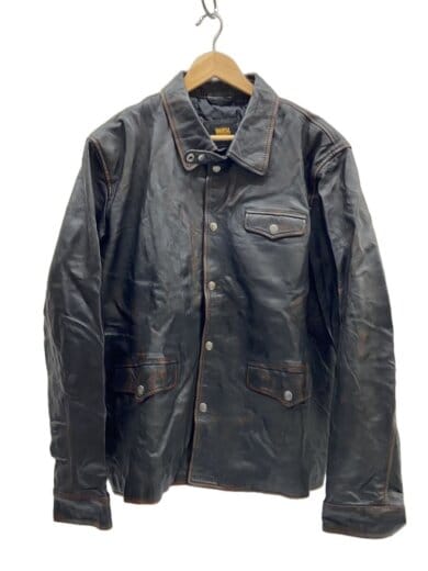 商品画像：WAMSAL/レザージャケット・ブルゾン5XL-/羊革/BRW/ 1