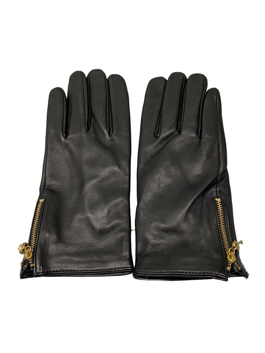 COACH / 手袋/レザー/BLK/レディース/F75544