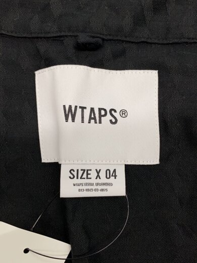 商品画像：半袖シャツ/--/コットン/BLK/無地/241TQDT-SHM06 3