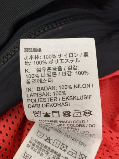 商品画像：ナイロンジャケット/M/ナイロン/BLK/BV5405-010 4