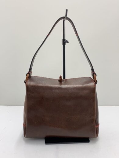 商品画像：ハンドバッグ/レザー/BRW/無地 3